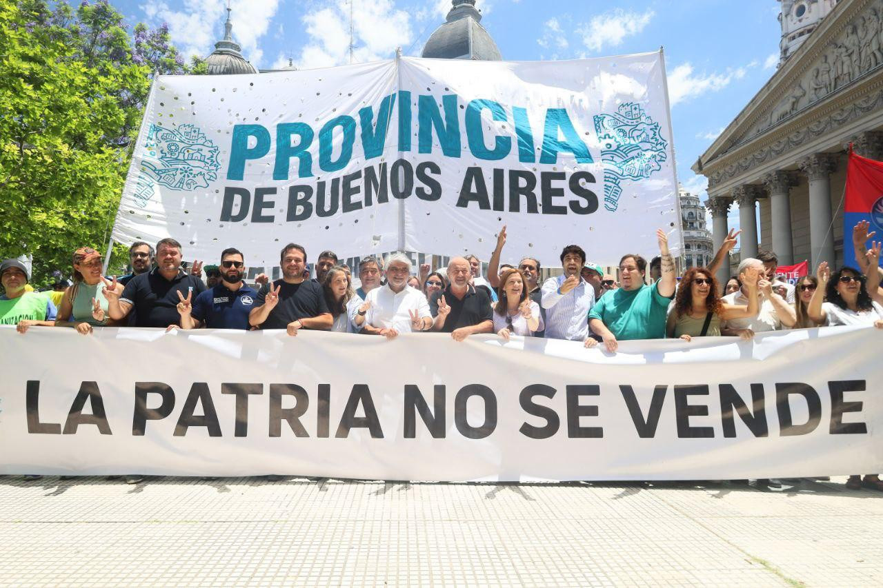 Imagen de Jornada Federal de Lucha: La Patria no se vende